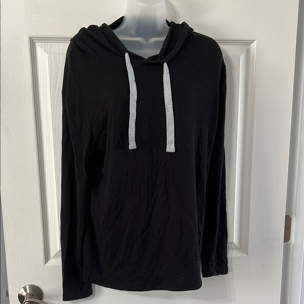 Zyia black boyfriend hoodie S